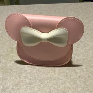 Charming Pink and Cream Kids Bow Bag